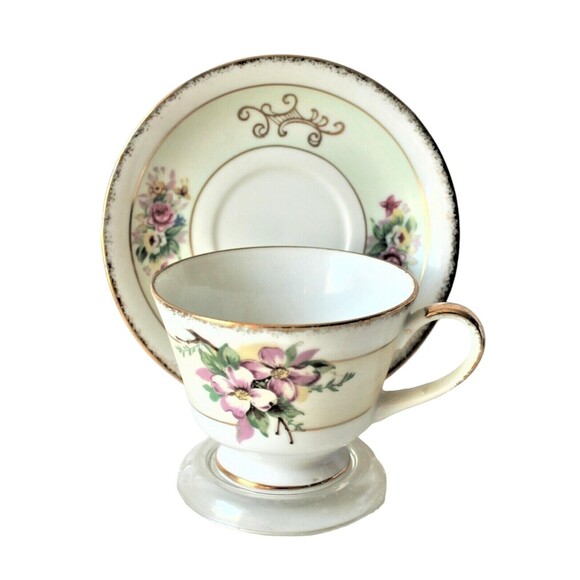 Vintage Norleans Souvenir New Orleans Tea Cup and Saucer - Picture 1 of 10